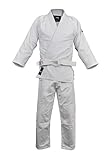 Fuji mens Single Weave Judo Gi Uniform , White