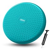 Trideer Inflated Wobble Cushion - Wiggle Seat for Sensory Kids(Multiple Colors), Core Balance Disc (Extra Thick), Flexible Seating for All Age(Office & School & Home)
