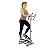 Sunny Health & Fitness Twist Stepper Step Machine with Handle Bar and LCD Monitor - No. 059