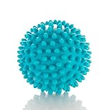 sport2people Rubber Yoga Massage Balls - Spiky and Lacrosse Balls to Improve Reflexology and Mobility - Deep Tissue Foot Massager, Trigger Point Roller for Myofascial Release and Plantar Fasciitis