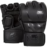 Venum Challenger MMA Gloves, Black/Black, Medium