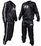 ARD-Champs Heavy Duty Sweat Suit Sauna Exercise Gym Suit Fitness Weight Loss Anti-Rip (3XL)