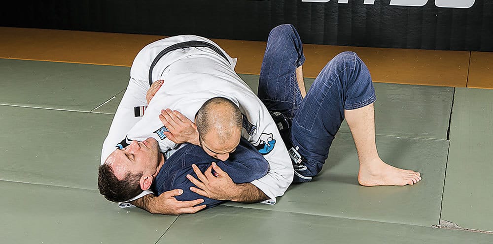Brazilian Jiu-Jitsu Position - Side Control Attack The Back.