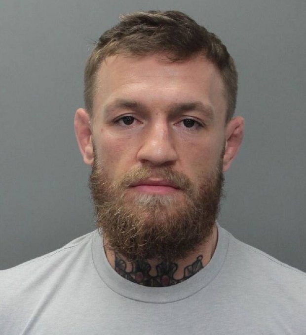 Conor McGregor Arrested in Miami and Charged with Strong-Armed Robbery