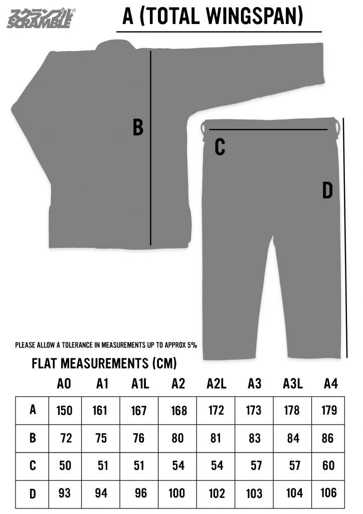 The Definitive Guide to the BJJ Gi Size Chart - Attack The Back