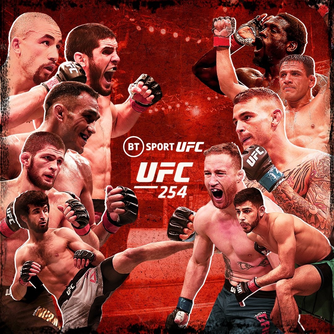 UFC 254: Nurmagomedov vs Gaethje Line-Up Announced