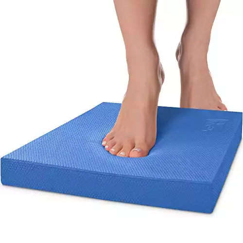 Yes4All Balance Pad X-Large – Exercise Foam Cushion (Blue)