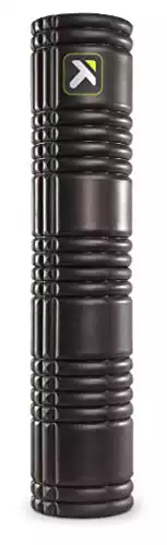 TriggerPoint GRID Patented Multi-Density Foam Massage Roller for Exercise, Deep Tissue and Muscle Recovery - Relieves Muscle Pain & Tightness, Improves Mobility & Circulation (26"), Black