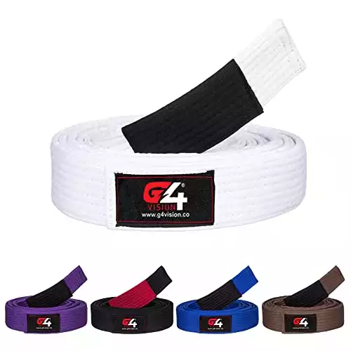 G4 Jiu Jitsu BJJ Belts
