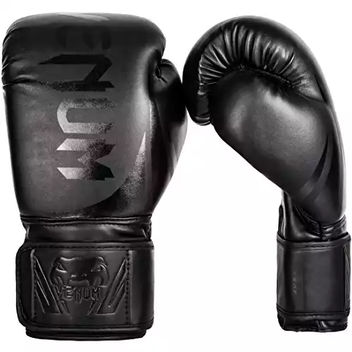 Venum Challenger 2.0 Boxing Gloves - Black/Black - 12-Ounce