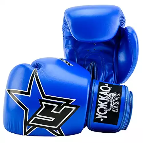 YOKKAO Institution Boxing Glove - Blue - 10 oz