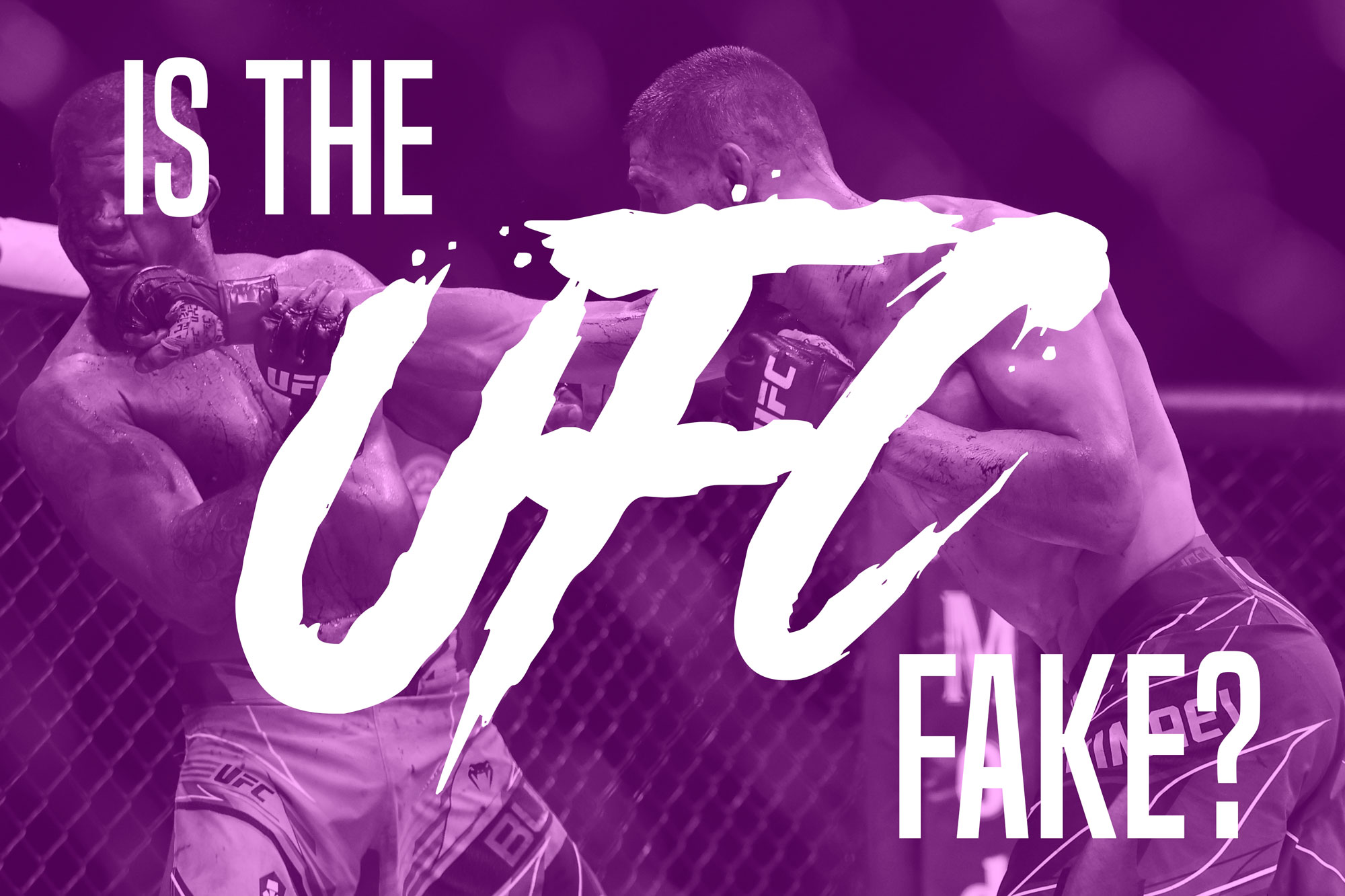 Is The UFC Fake