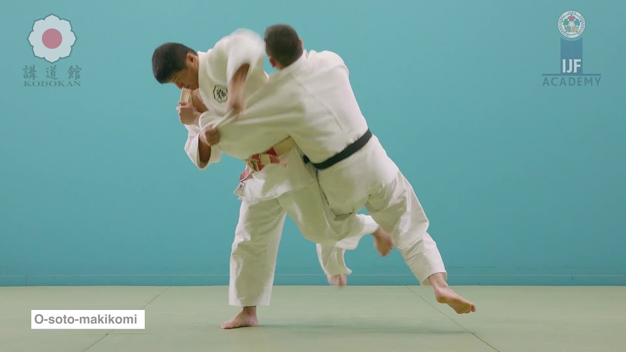 The Elegance and Power of the Osoto Makikomi Judo Throw